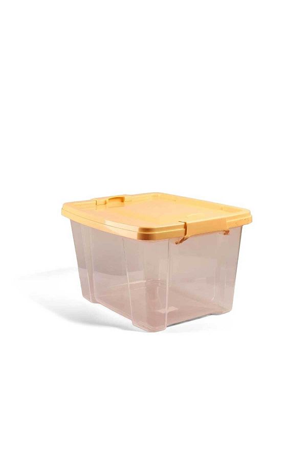 QUTU-Q-Lear Box 11 L Clear Storage Box with Lock 1