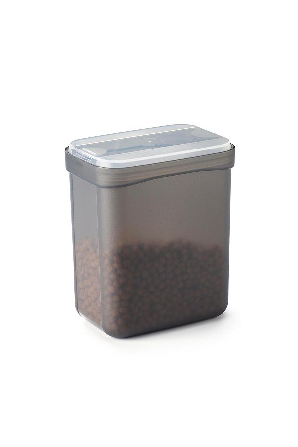 Tupperware-Rectangular Storage Container - 1.6 Liter Black Stylish and Practical Design 1