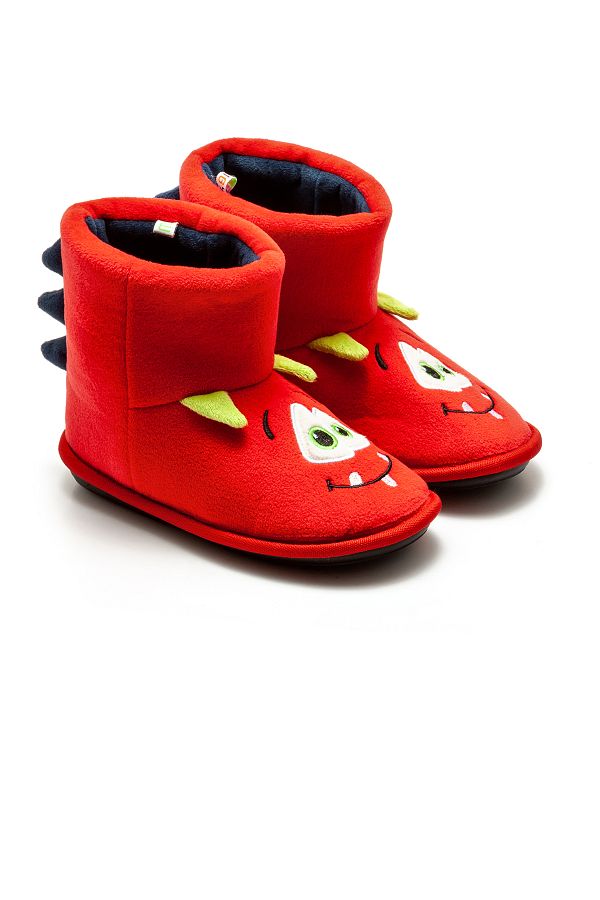 Twigy-Papuci pentru copii Hanzel Animal Roșu 30/35 1