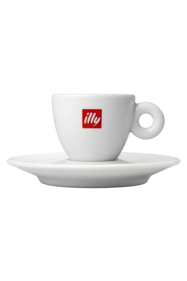illy-Classic Espresso Cup and Saucer with Logo (60ml) 1