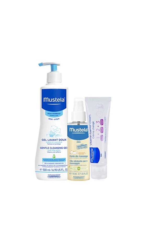Mustela Bebek Günlük Çözüm Seti | Büyük Boy