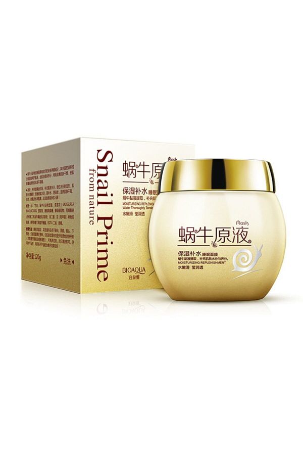 Bioaqua-Snail Prime Night Cream Sleeping Mask with Snail - 120 gr, Large Size 1
