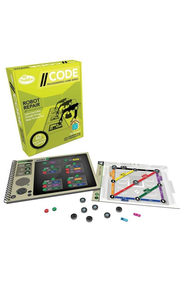 ThinkFun-Code-Robot Repair Coding Game 1