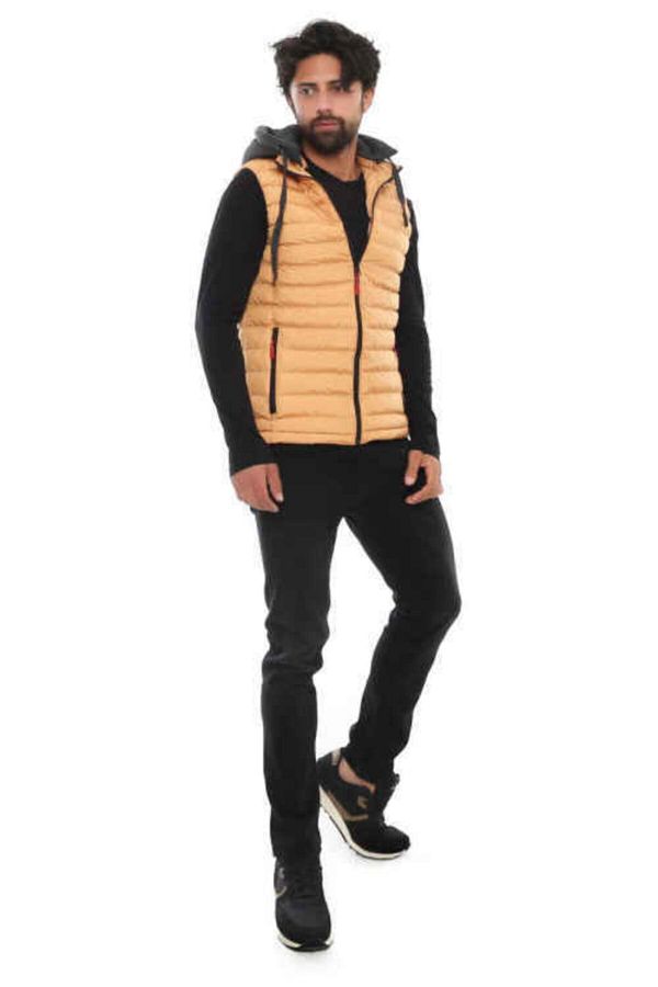 Men's micro puff vest clearance