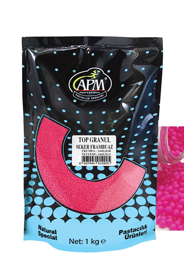 APM-1 kg Ball Granular Sugar Raspberry 1
