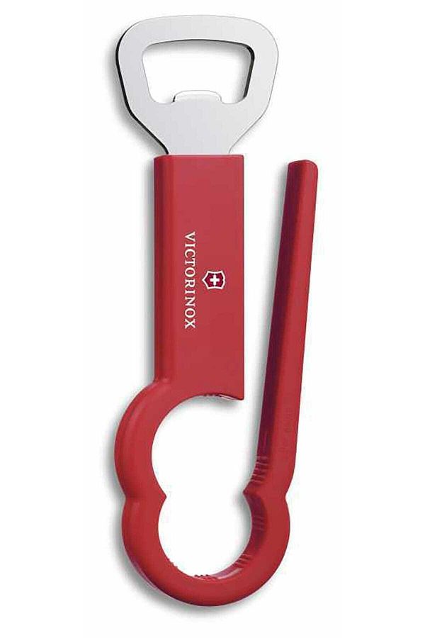 Victorinox-Pet Bottle Opener with Red Plastic Handle 1