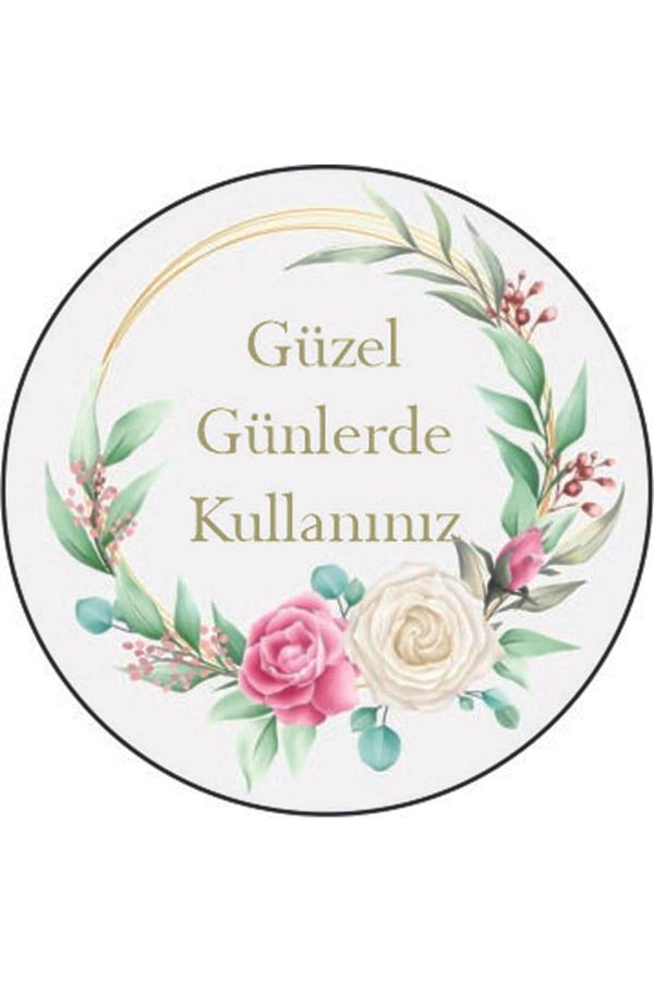 TELLGRAF-Use It On Good Days Written Sticker (4x4 Cm) 1