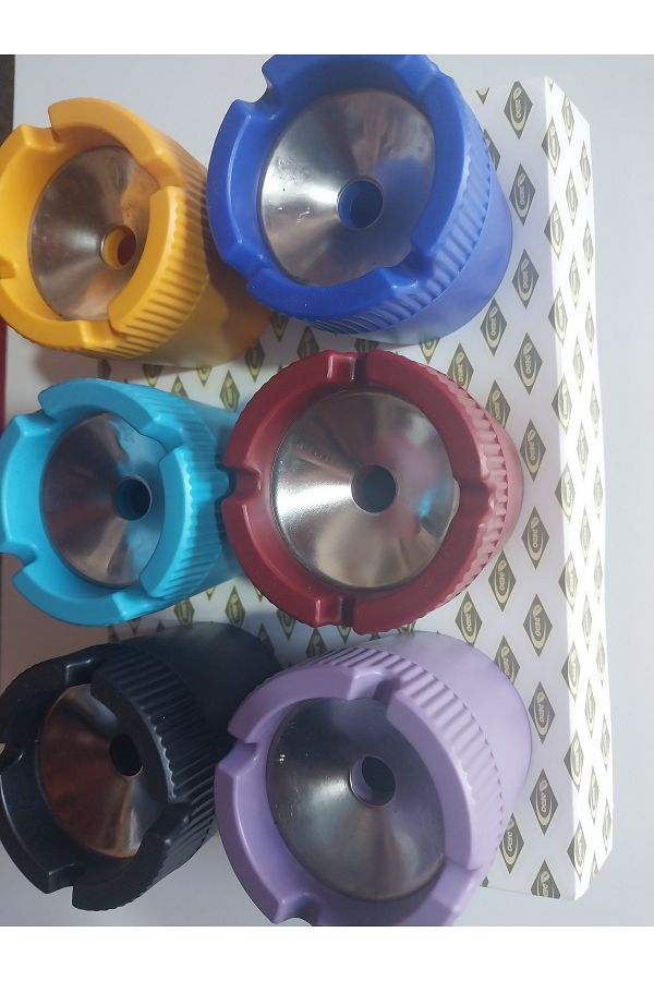 StainlessStore-Dedo 6 Color Ashtray 1