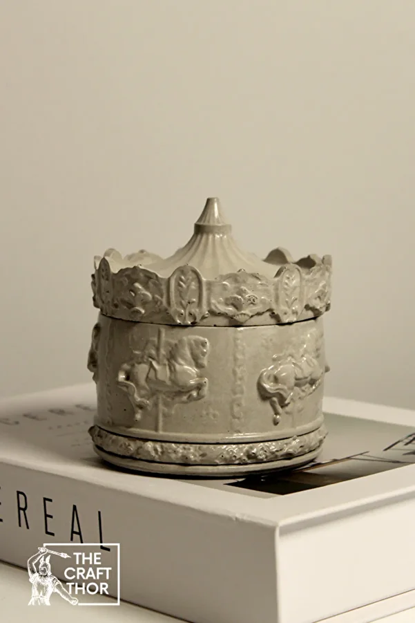 The Craft Thor-Decorative Handmade Carousel Carousel Box with Lid 1