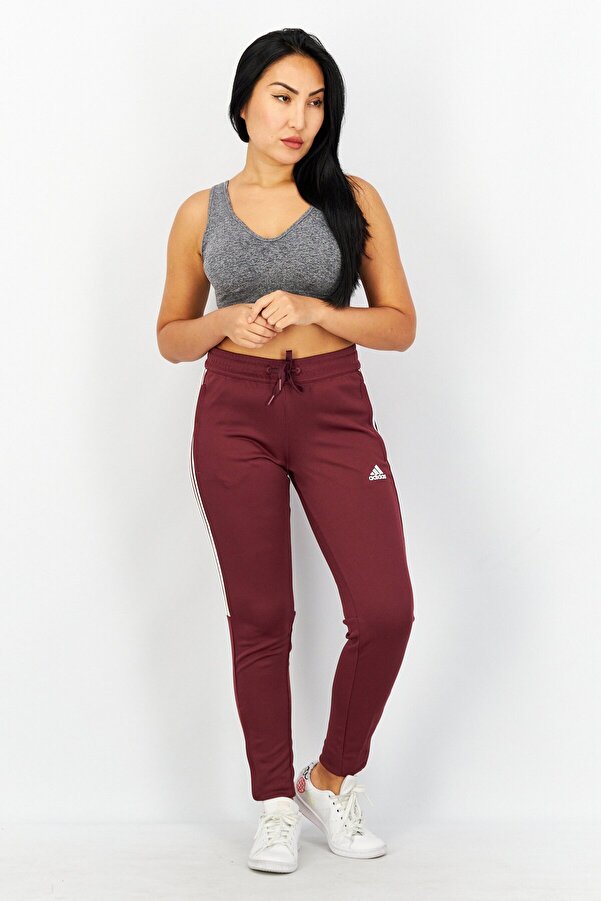 burgundy adidas joggers womens