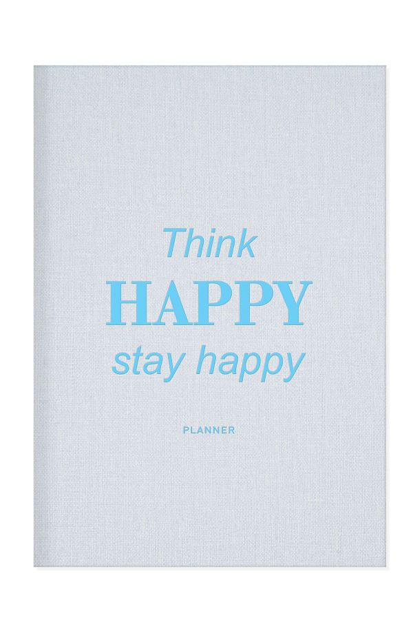 Le Color-Blue Linen Agenda Book - 15X21 Timeless Planner 1