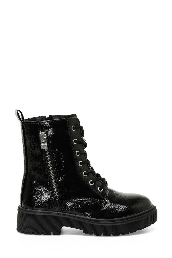 Polaris Rusia.F4Pr Black Girl s Biker Boots Trendyol