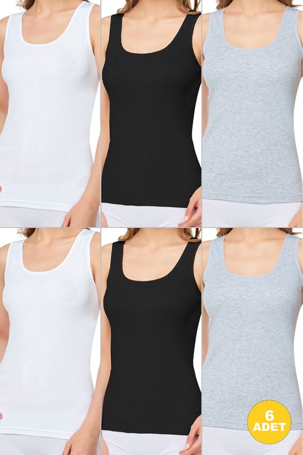 CNT-Pachete de 6 paturi sportive cu curele late din bumbac și lycra pentru femei 1