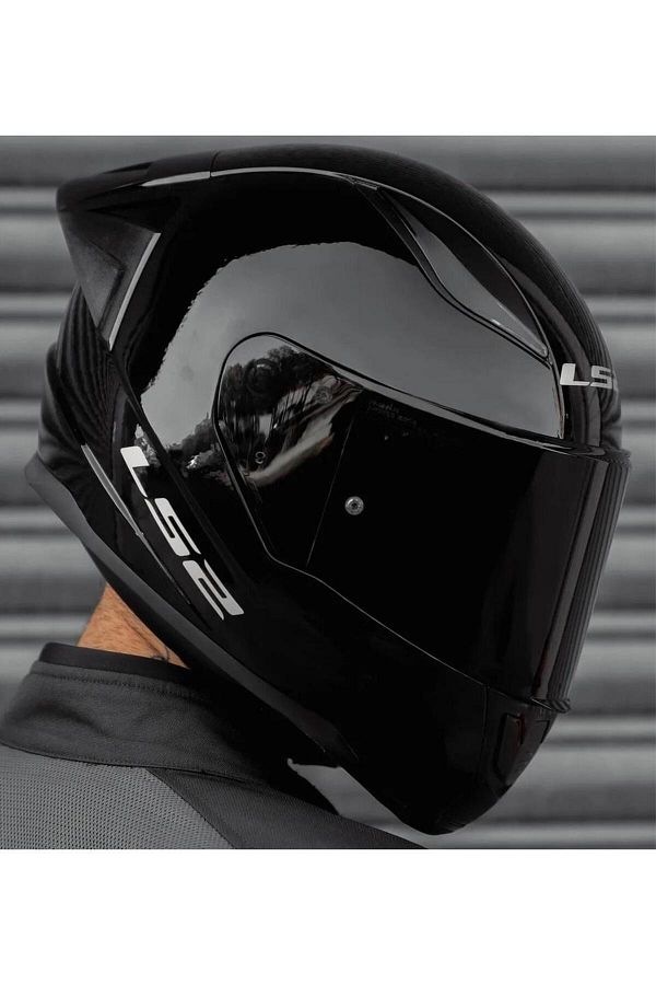 LS2-Rapid 2 Race Black Helmet 1