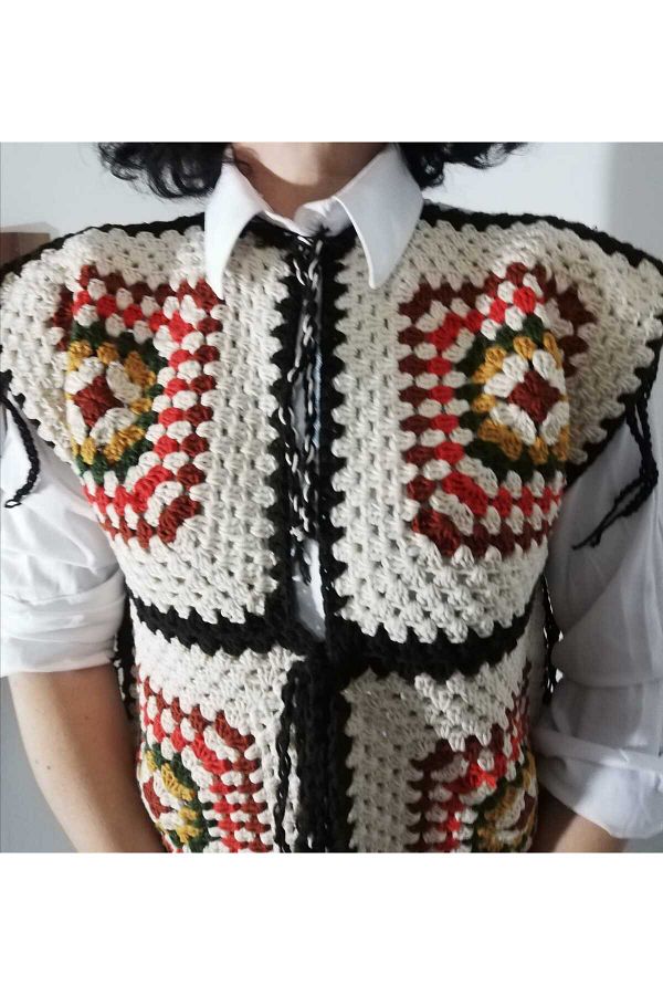 SUNEXPORT-Pınterest Motif Vest 1