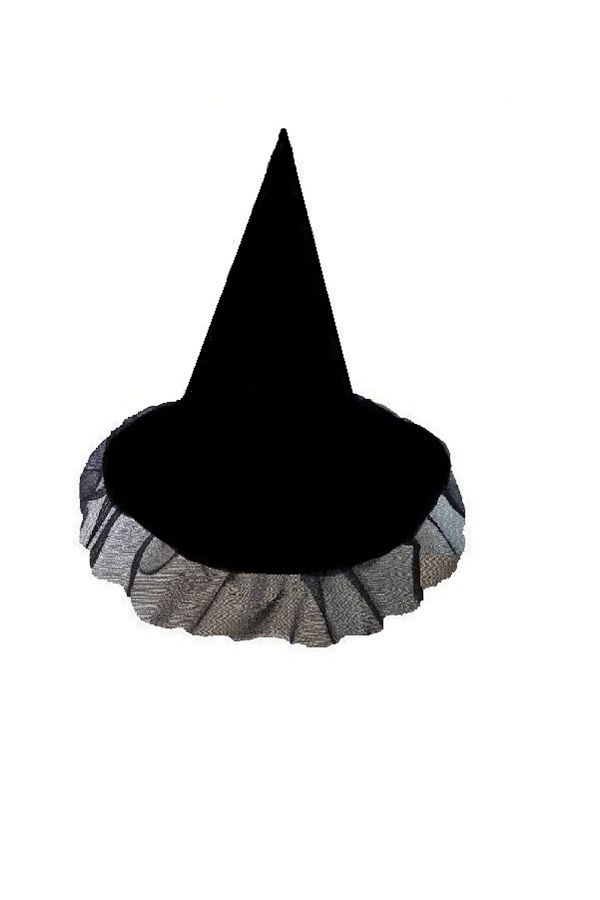 KOSTÜMCE-Halloween Adult Witch Hat 1