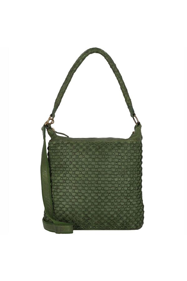 Greenland Nature-Femi & Nine Schultertasche Leder 39 cm 1
