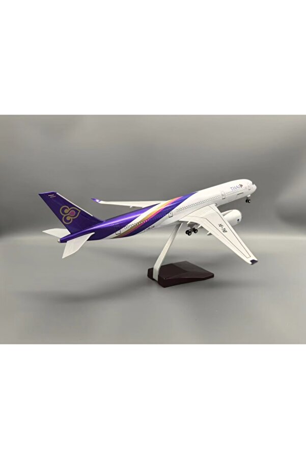 Choice 47CM Scale 350 Large Model Airplane Thai Airways A350 Plane ...
