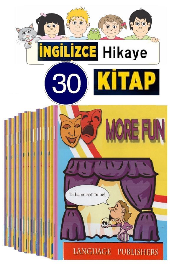 Easy Readers-30 Different English Reading Story Books - Set - Exercise - Color. 2. 3. 4. Level 480 Pages 1