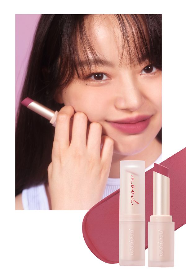 PERIPERA-Rtěnka s matným povrchem a dlouhotrvající tyčinkou PERIPERA Ink Mood Matte Stick (06 Mauve-Holic) 1