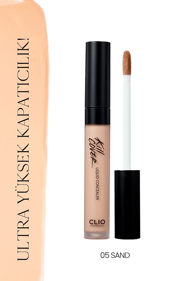 CLIO-Clio Kill Cover Liquid Concealer - Long-Lasting Smooth Texture (05 Sand) 1