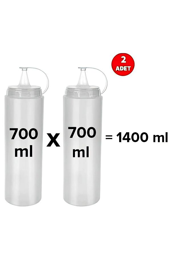 Masterchef-700ml X 2 Pcs Leak Proof Oil Pot - Presenter, Dowry and Vinegar Sauce Bowl 1