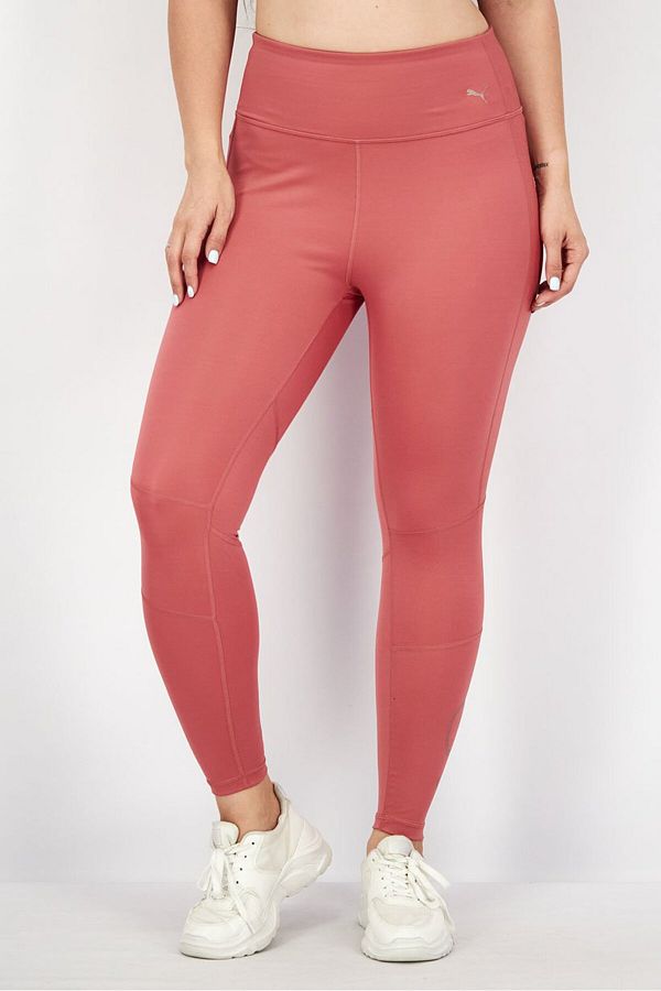 Puma-Women Sportswear Fit Brand Logo Training Legging, Pink Rose 1