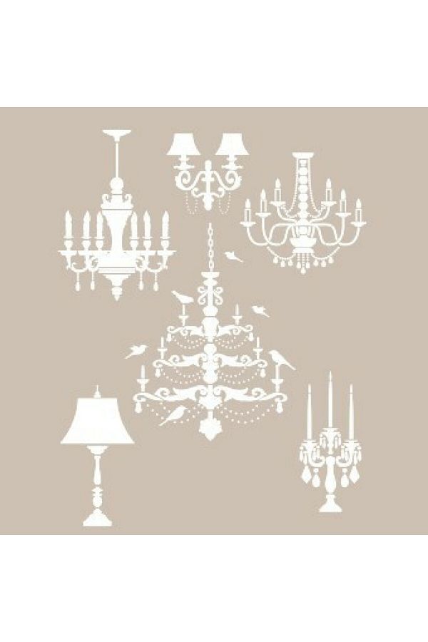 Cadence-Chandelier Model As544 A4 Stencil 1