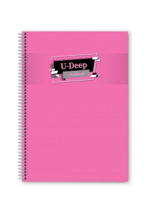 Umut-Notebook A4 Spiral 60 Sheets Lined A4 Notebook with Rings 60 Sheets Lined 1