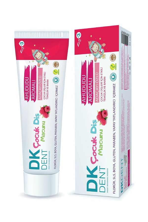 Dermokil-Dent Dk Raspberry Flavored Children's Toothpaste 50 ml 1