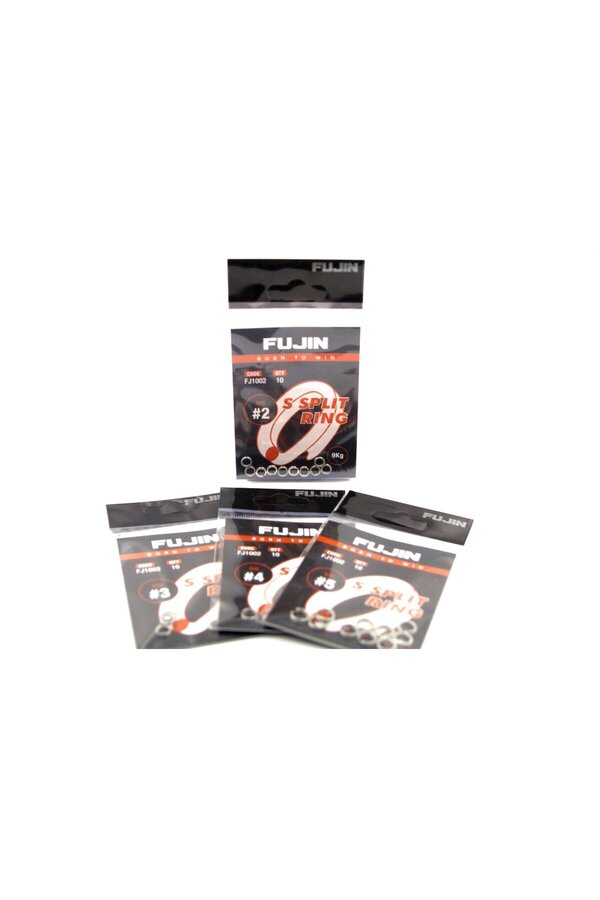 Fujin-Number 4 S Split Ring Ring 1