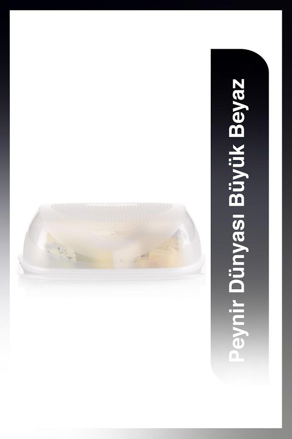 Tupperware-Cheese World Large Rectangular Cheese Storage Container - Practical and Fresh-Keeping Design 1