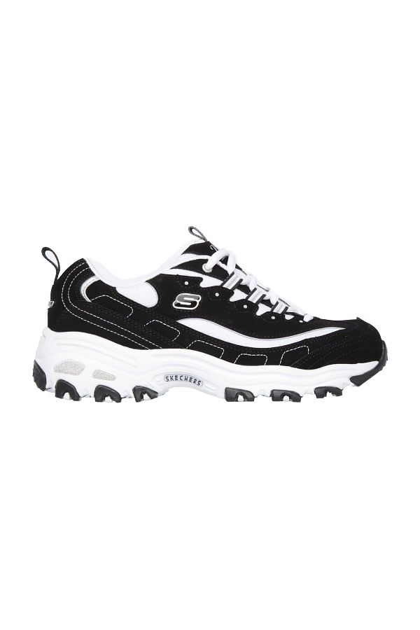 SKECHERS-D'LITES-BİGGEST FAN Schwarze Damen-Sneaker - 11930 BKW 1