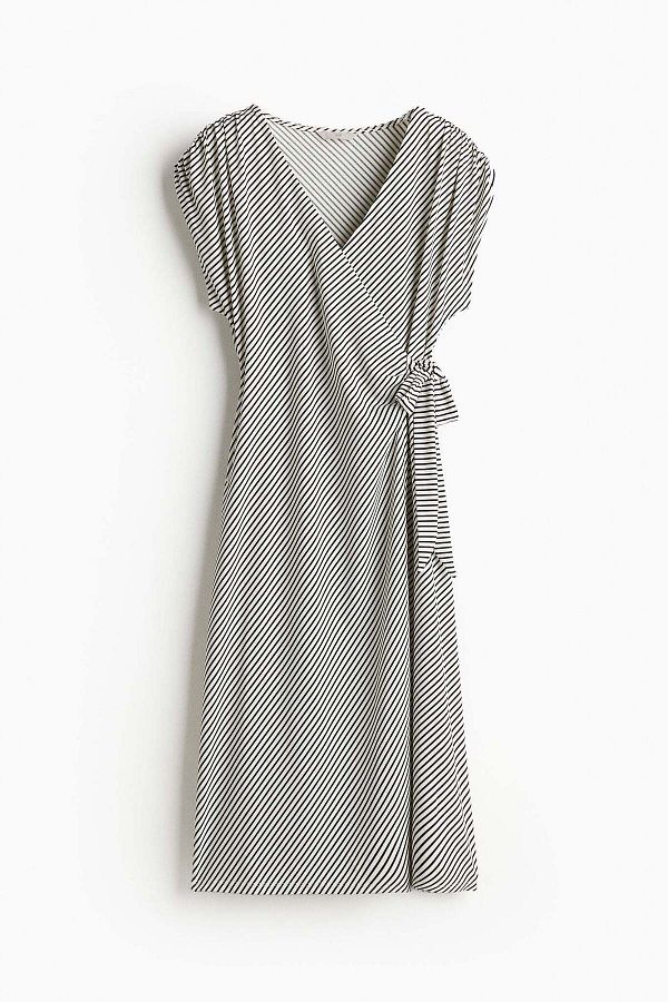 Jersey wrap dress h&m outlet