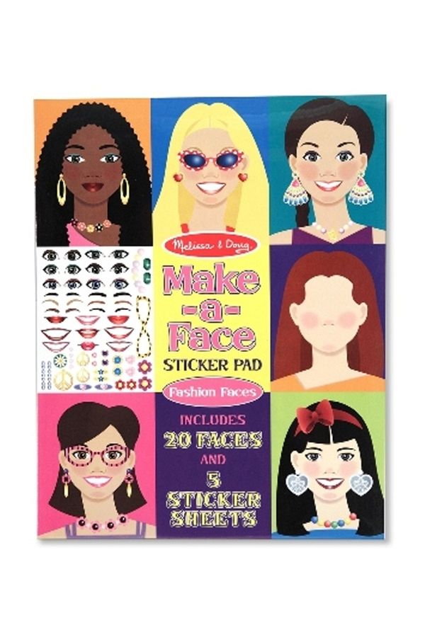 Melissa & Doug-Sticker Book - Faces 1