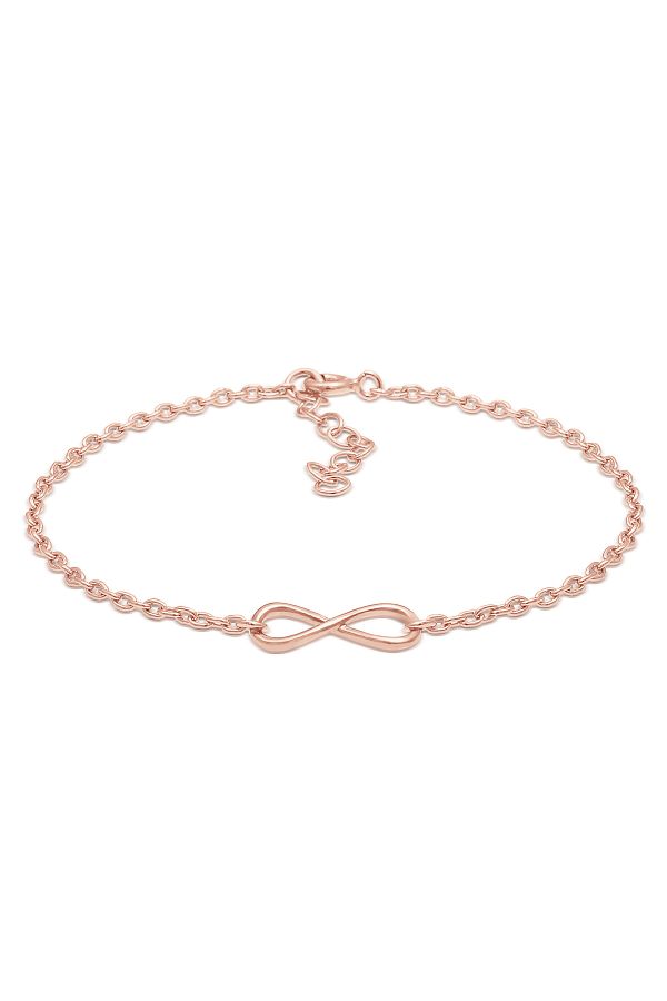 ELLI-Brățară Femeie Simbol Infinit Soft Basic în Argint 925 1