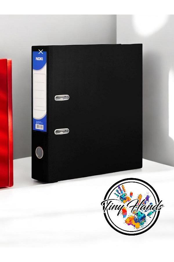 tiny hands-Noki Black Wide Plastic Folder Black File Wide Black Folder Archive Folder Archive File 1