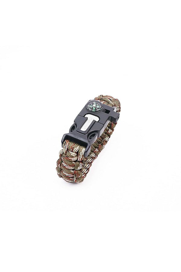 Orcamp-Out-4310 - Camouflage Pattern Multifunctional Paracord Bracelet 1