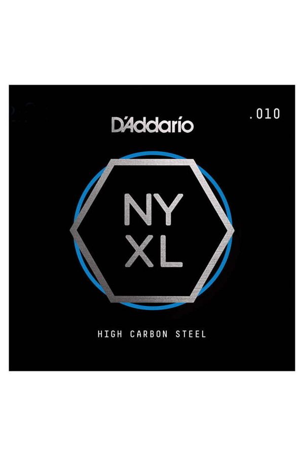 Daddario-Nys010 Electro and Acustic Single String, E-(Mi), High Carbon Nys010 Nyxl Single Plain St 1