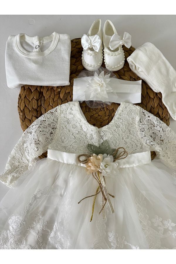 Newborn wedding dress on sale