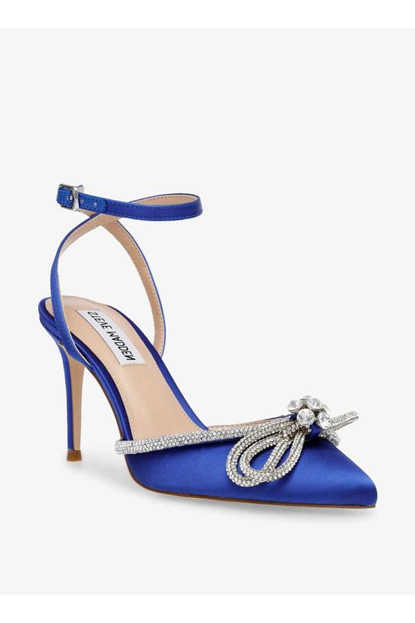 Steve Madden Bow Accented Ankle Strap Sandals with Stiletto Heels Trendyol