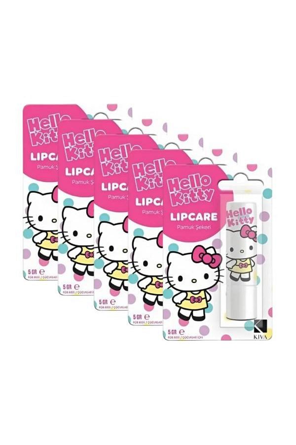 Hello Kitty-Lipcare 5 Gr Lip Protector Cotton Candy - 5 Pieces 1