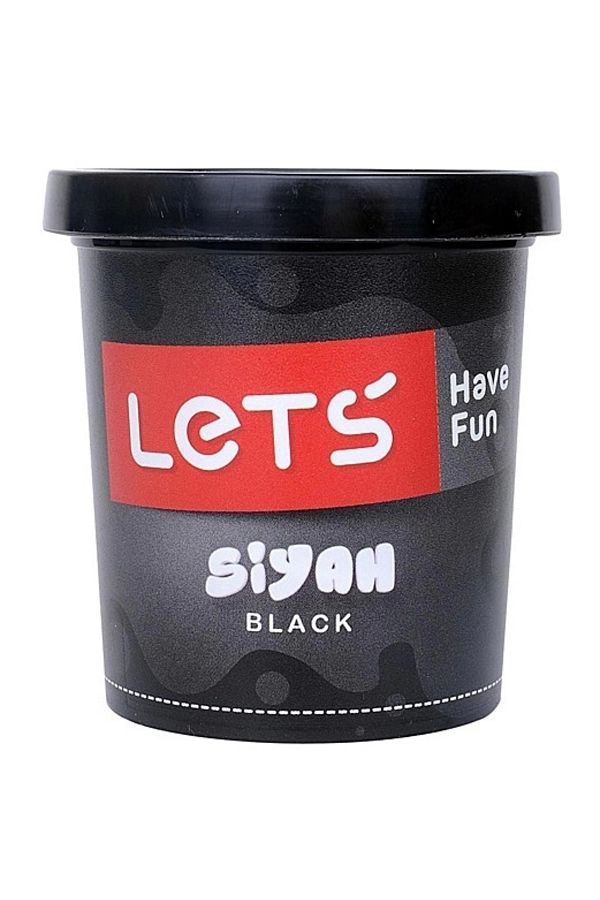 Lets-Single Color Play Dough Black 115 gr 1