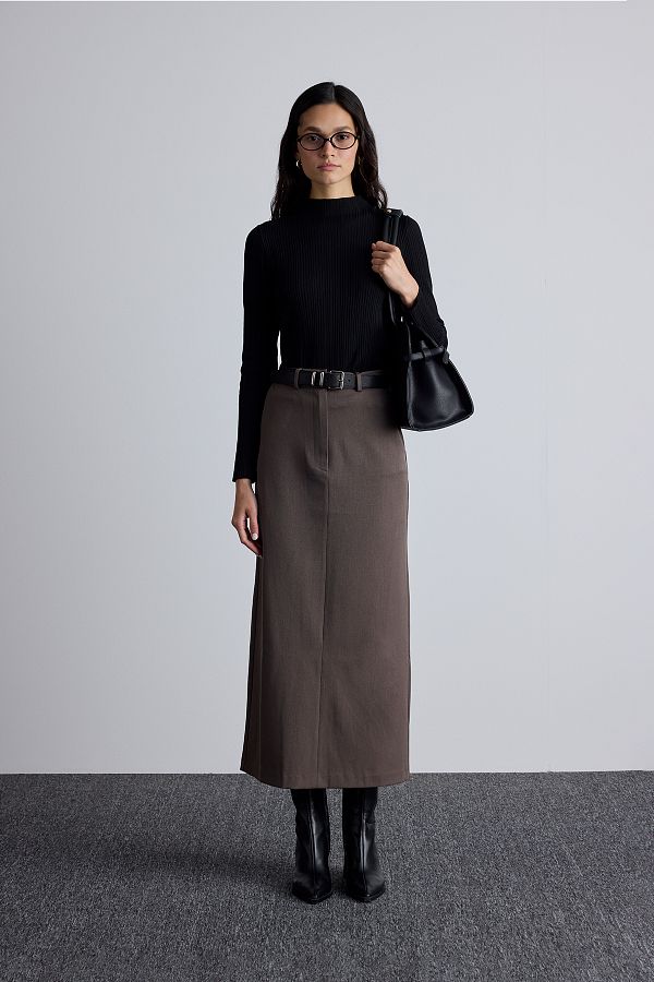 Manuka-Classic Skirt Mink - Look Feature 1