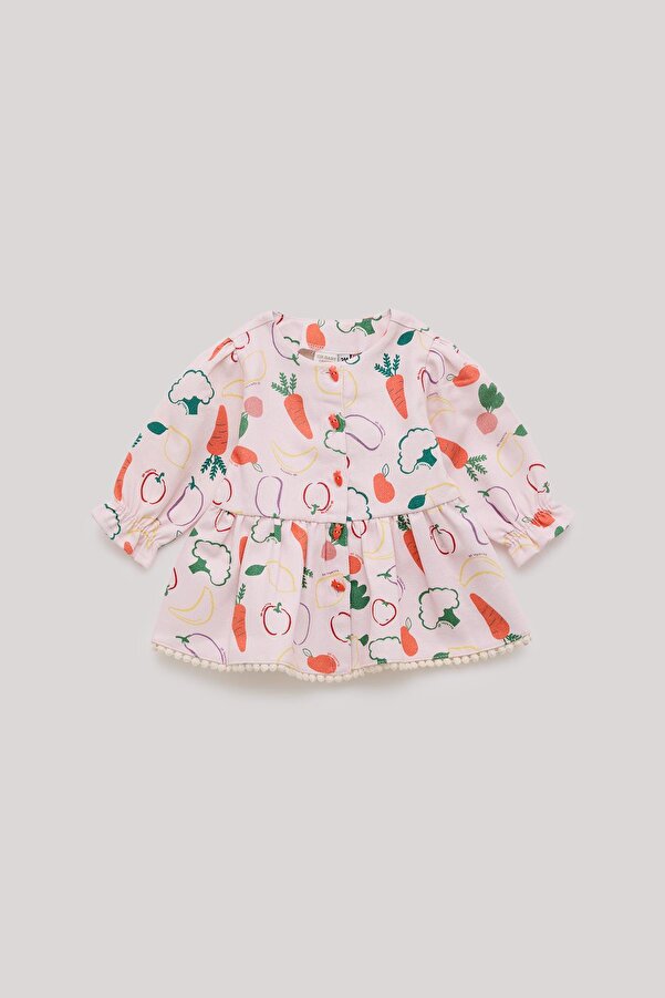 Layette BG Store Kız Bebek Desenli Elbise