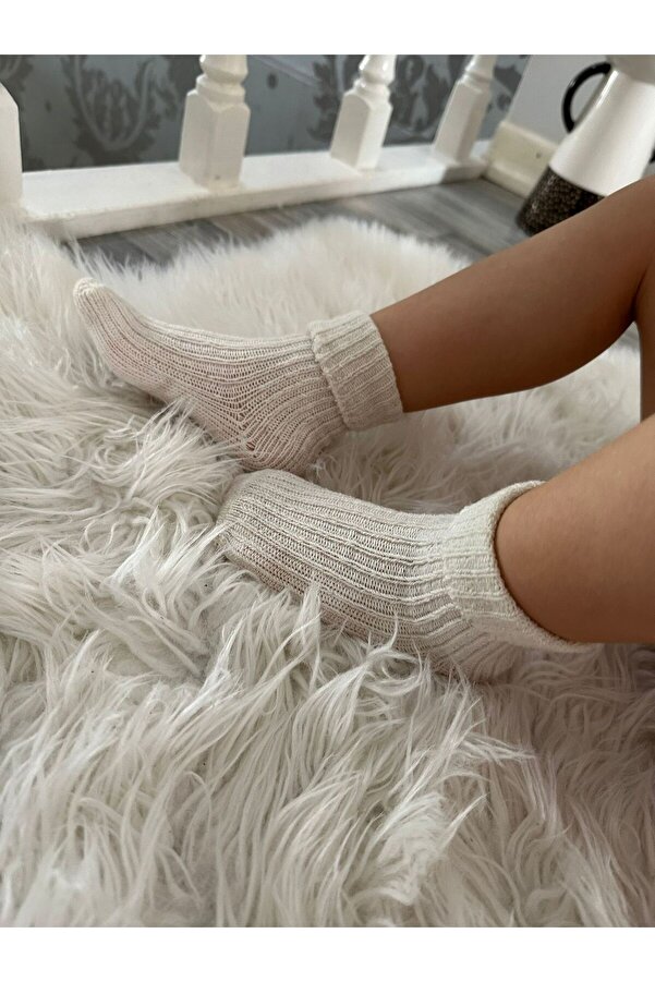 Happy Steps Unisex 3 Lü Yün Bebek Çocuk Termal Ekonomik Çorap Soft Touch