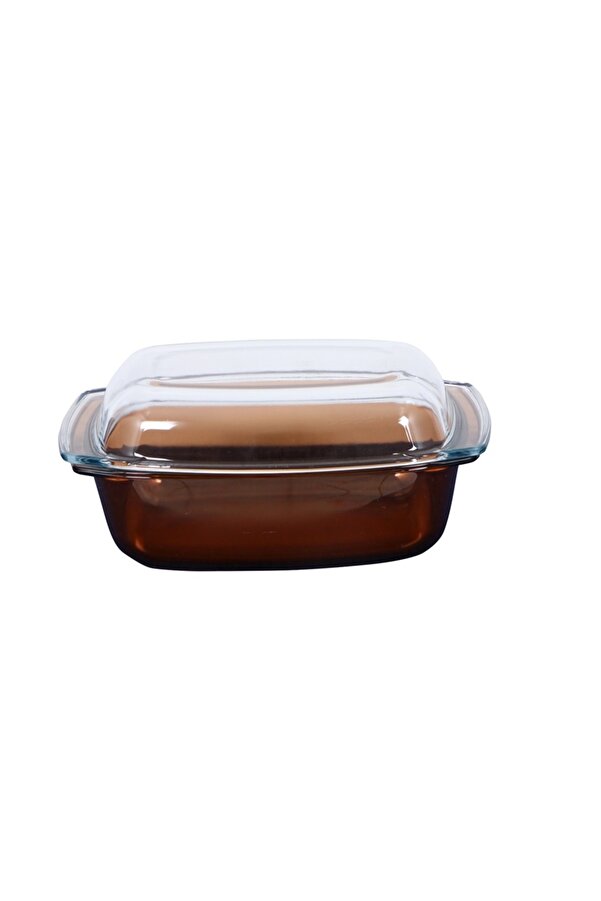 Borosilicate Glass Brown Glass Casserole Dish Termisil