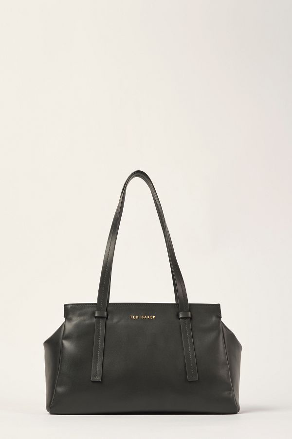 Ted baker black leather purse online