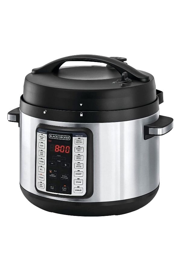 Black Decker EZ Smart Steam Pot 9 In 1 Electric Pressure Cooker 10 L Trendyol