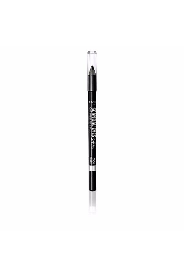 RIMMEL LONDON-Scandaleyes Kohl Kajal Waterproof #001-black 1,3 gr 1